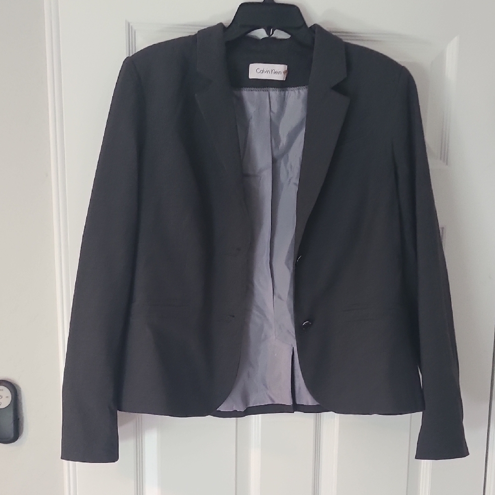 Calvin Klein Gray Blazer